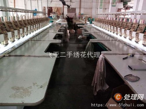 超低價轉讓繡花廠 11年越美全伺服設備批量甩賣